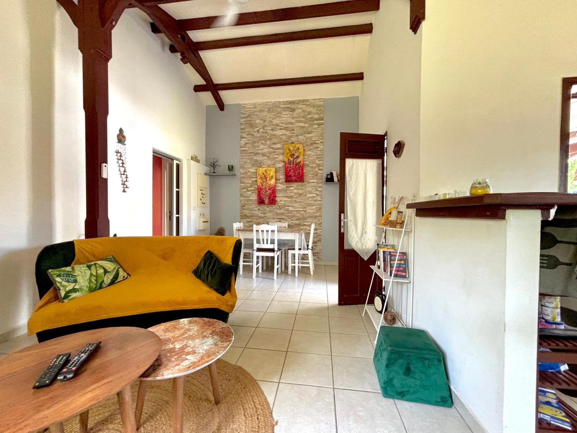 La Maison Creole Du Flamboyant - Proche Des Plages Anse-Bertrand Exterior foto